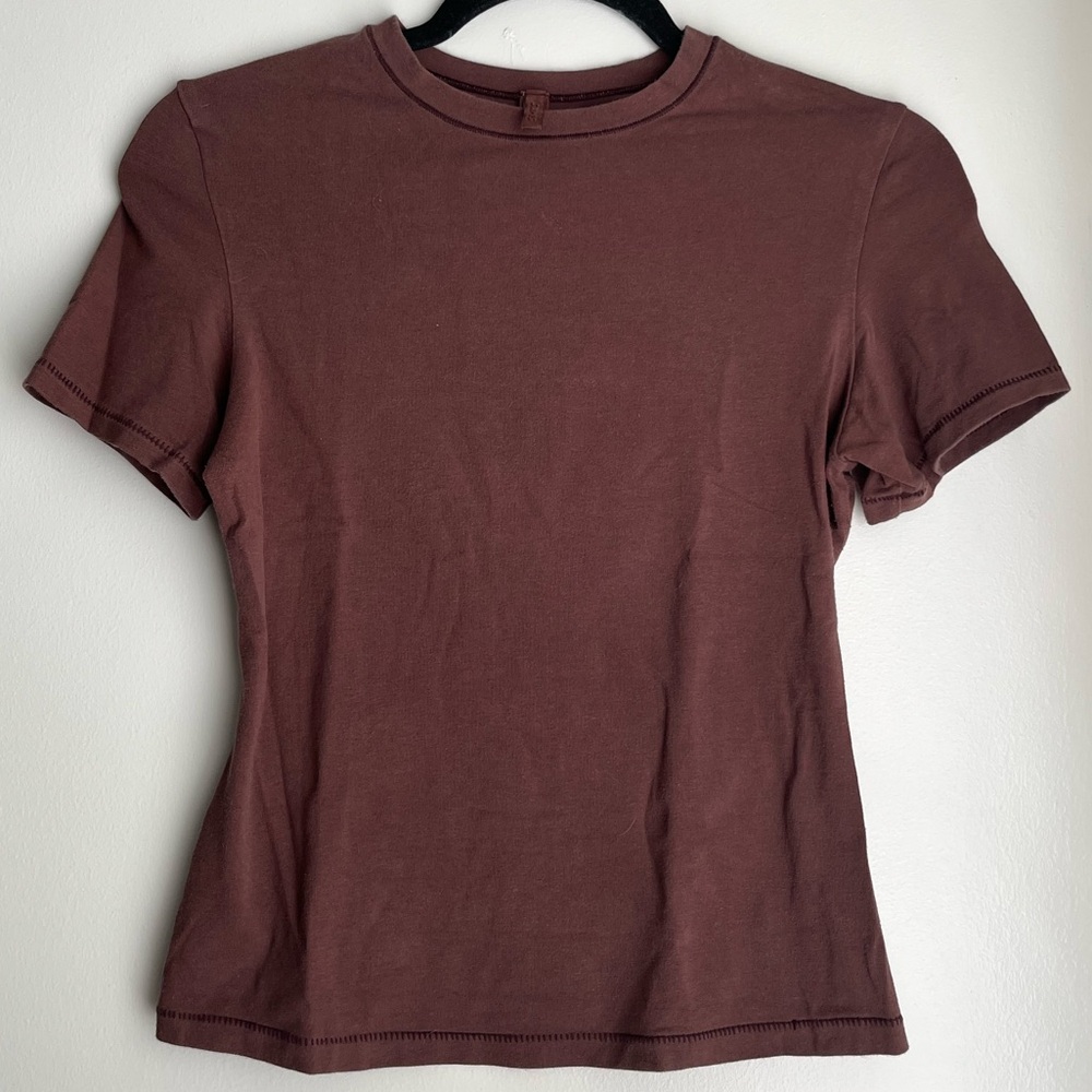 SKIMS Cotton Jersey T-Shirt in limited edition colorway